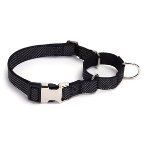 True Charlie Co. Black Martingale Collar - Buckle